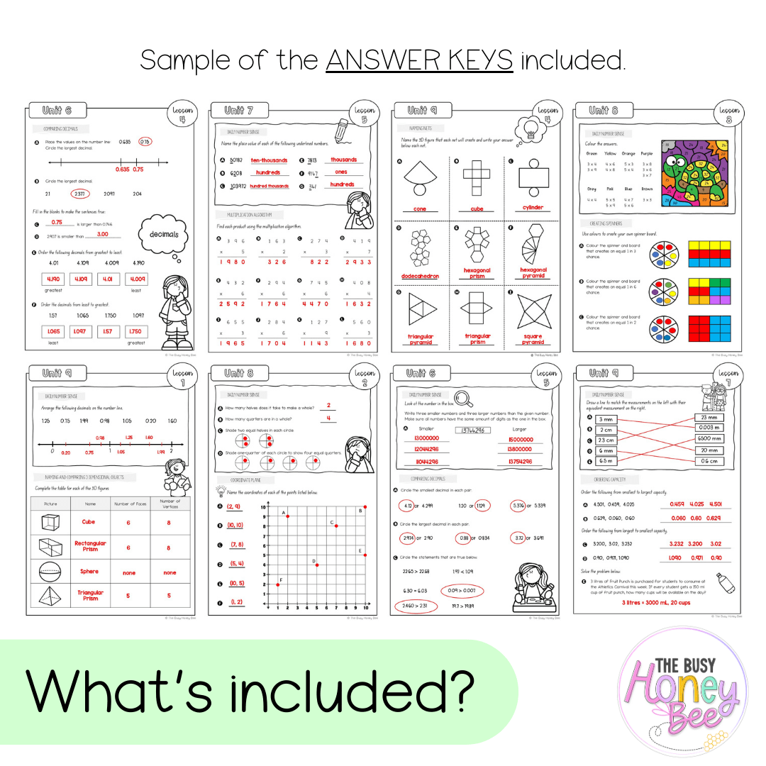 Stage 3 Year A NSW Maths Workbook ULTIMATE Mega Bundle - Workbook | Worksheets