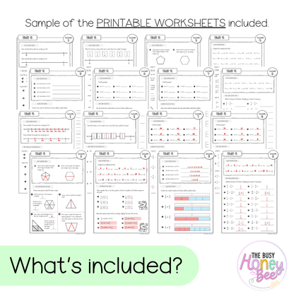 Stage 3 Year A NSW Maths Worksheets Unit 4 - Workbook | Worksheets
