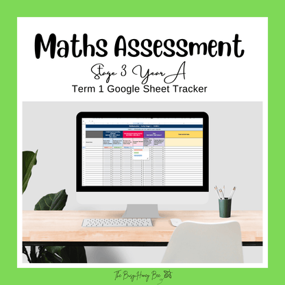 Stage 3 Year A Term 1 Differentiated Maths Assessment Bundle -