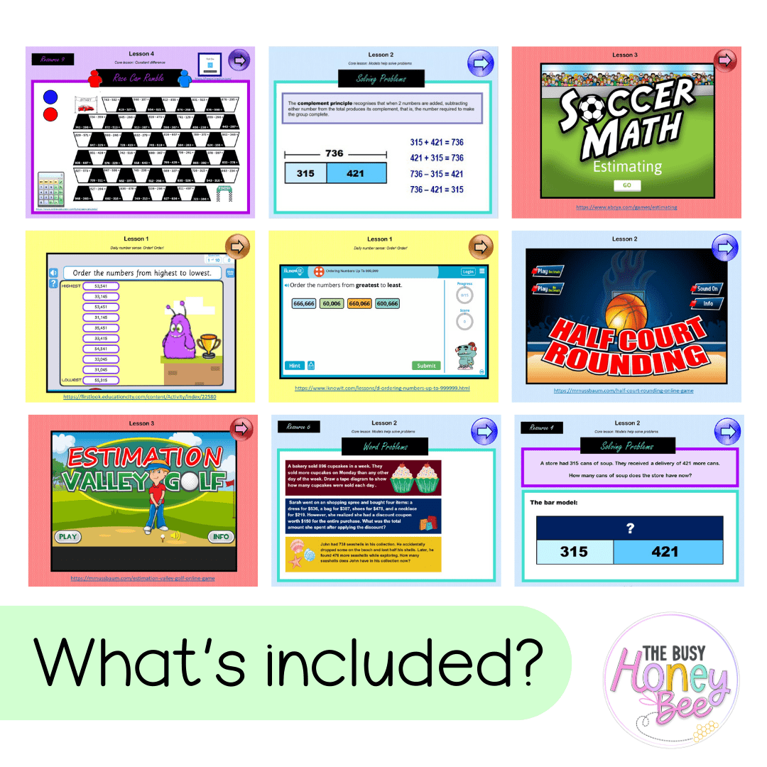 Stage 3 Year A Term 1 Maths Teaching Slides Mega Bundle - Teaching Slides