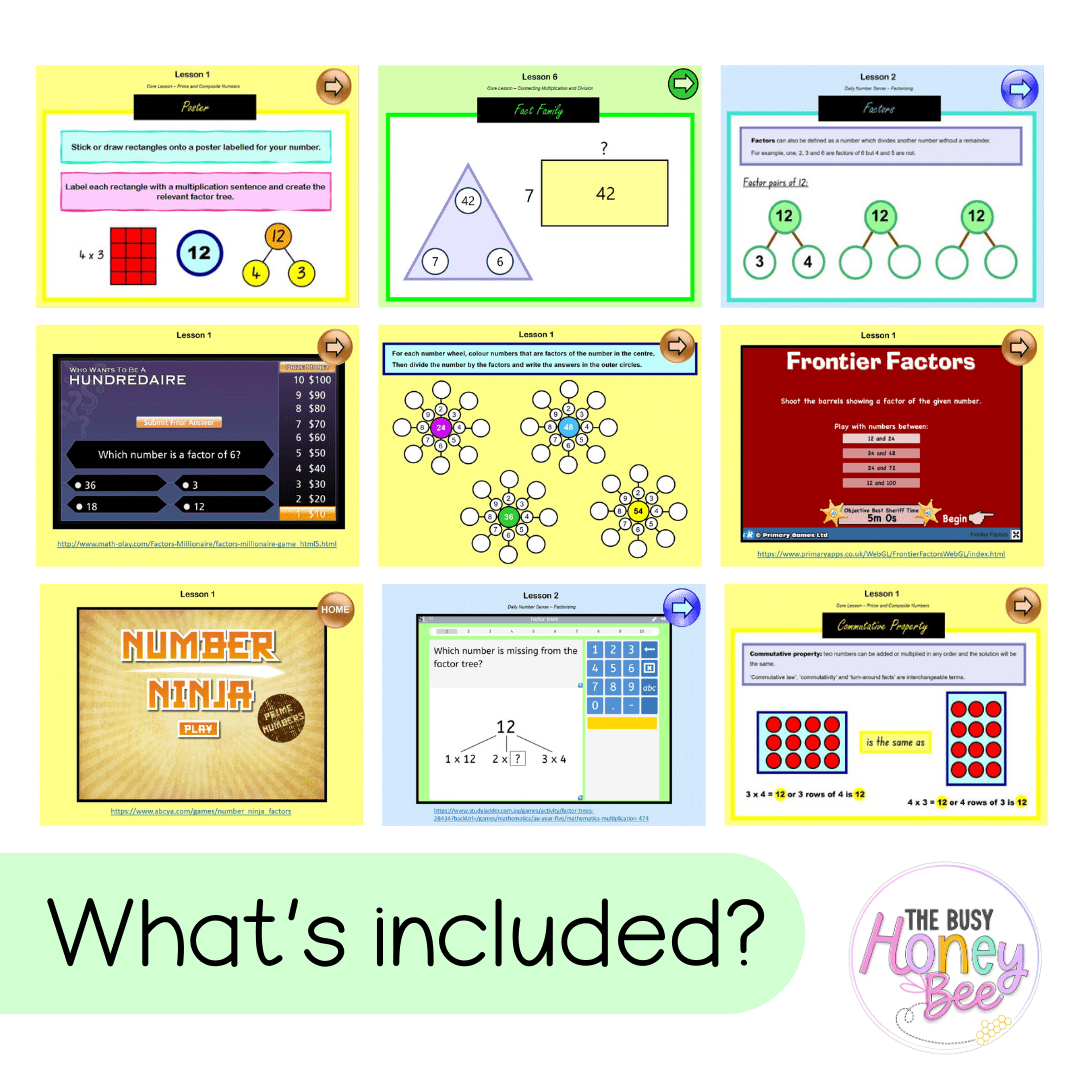 Stage 3 Year A Term 2 Maths Teaching Slides Mega Bundle - Teaching Slides
