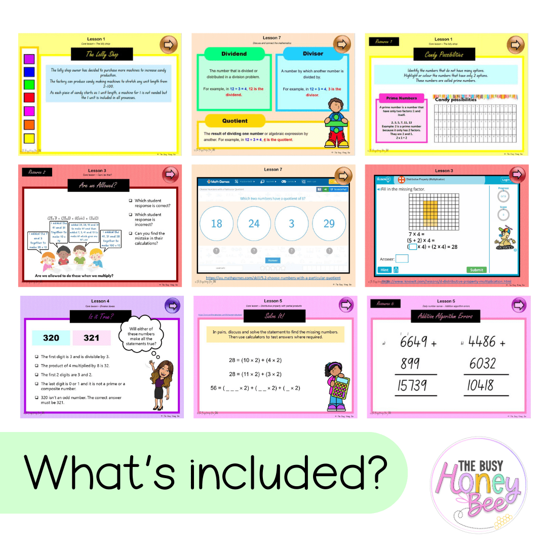 Stage 3 Year A Term 3 Maths Teaching Slides Mega Bundle - Teaching Slides