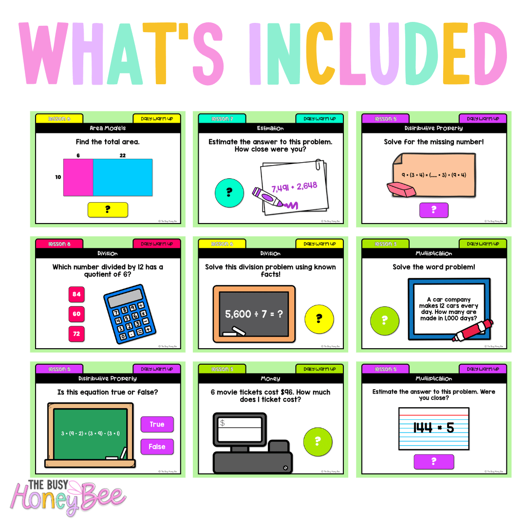 Stage 3 Year A Ultimate Australian | NSW Maths Daily Review | Warm-Up Mega Bundle - Warm Up | Revision