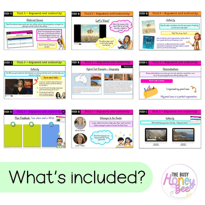 Stage 3 Year A Ultimate English Teaching Slides Mega Bundle - Teaching Slides