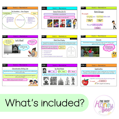 Stage 3 Year A Ultimate English Teaching Slides Mega Bundle - Teaching Slides