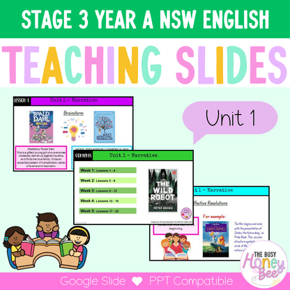 Stage 3 Year A Ultimate English Teaching Slides Mega Bundle - Teaching Slides