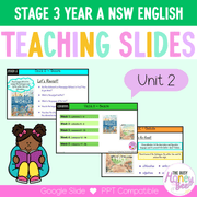 Stage 3 Year A Unit 2 NSW Genre English Teaching Slides - Teaching Slides