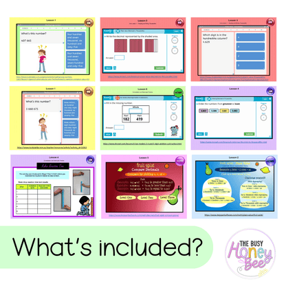 Stage 3 Year A Unit 6 NSW Maths Teaching Slides - Zip Folder: Smart Notebook, PowerPoint, Google Slide Compatible