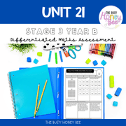 Stage 3 Year B Differentiated Maths Assessment Unit 21 - Assessment