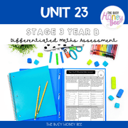Stage 3 Year B Differentiated Maths Assessment Unit 23 - Assessment