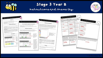 Stage 3 Year B Differentiated Maths Assessment Unit 33 - Assessment