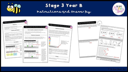 Stage 3 Year B Differentiated Maths Assessment Unit 35 - Assessment