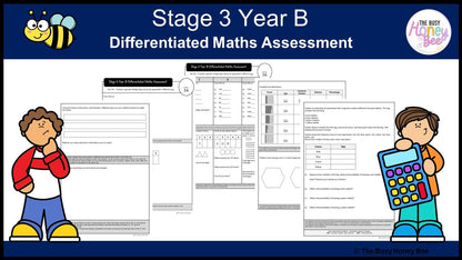 Stage 3 Year B Differentiated Maths Assessment Unit 36 - Assessment