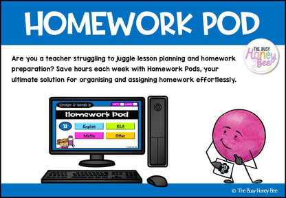 Stage 3 Year B Homework/Learning Pod 21 - Homework | Casual Teaching