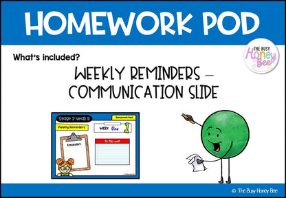 Stage 3 Year B Homework/Learning Pod 21 - Homework | Casual Teaching