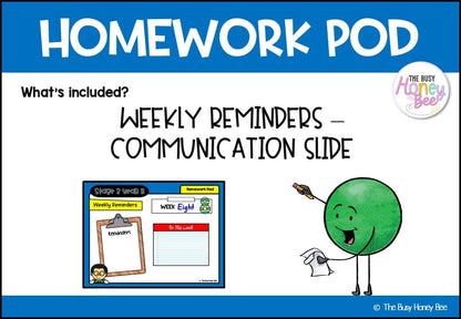 Stage 3 Year B Homework/Learning Pod 28 - Homework | Casual Teaching