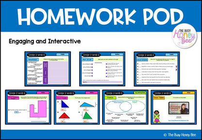 Stage 3 Year B Homework/Learning Pod 32 - Homework | Casual Teaching