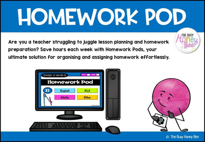 Stage 3 Year B Homework/Learning Pod 32 - Homework | Casual Teaching