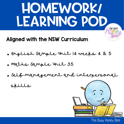Stage 3 Year B Homework/Learning Pod 35 - Homework | Casual Teaching