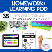 Stage 3 Year B Homework/Learning Pod 35 - Homework | Casual Teaching