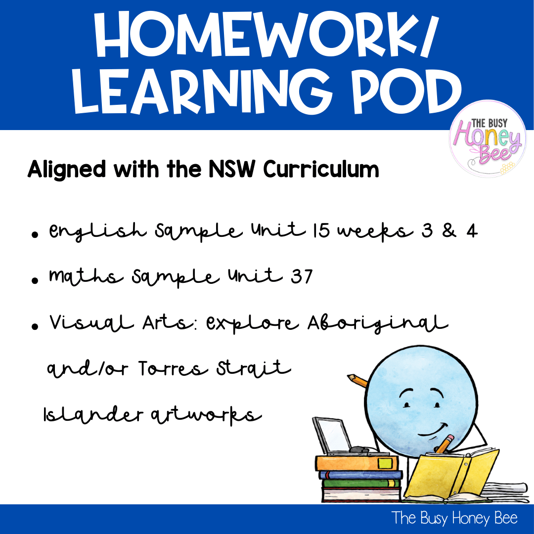 Stage 3 Year B Homework/Learning Pod 37 - Homework | Casual Teaching