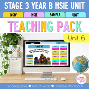 Stage 3 Year B NSW HSIE 2026 Sample Unit 6 Teaching Pack - Teaching Bundle