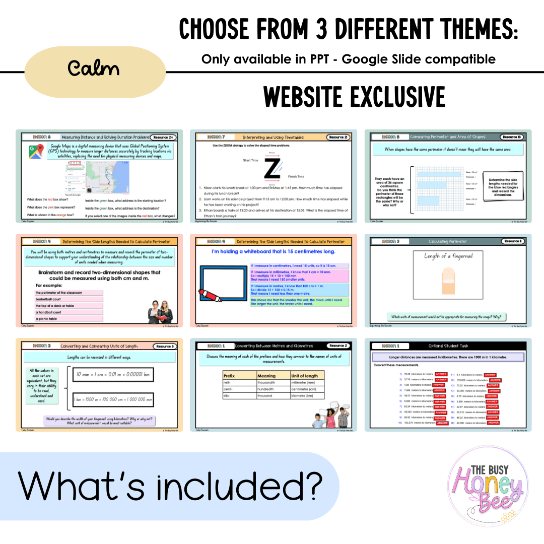 Stage 3 Year B NSW Maths Unit 23 Length and Time Teaching Slides 2026 - Teaching Slides