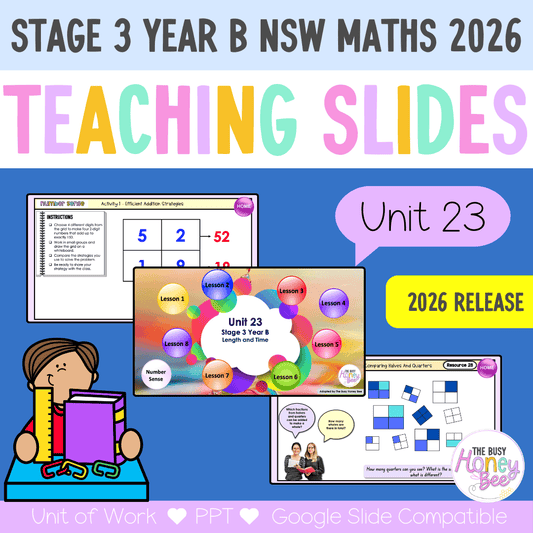 Stage 3 Year B NSW Maths Unit 23 Length and Time Teaching Slides 2026 - Teaching Slides