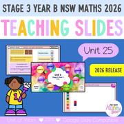 Stage 3 Year B NSW Maths Unit 25 Data Teaching Slides 2026 - Teaching Slides