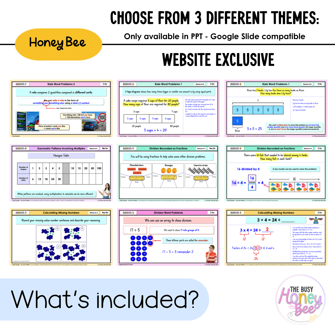Stage 3 Year B NSW Maths Unit 27 Multiplication and Division Teaching Slides 2026 - Teaching Slides