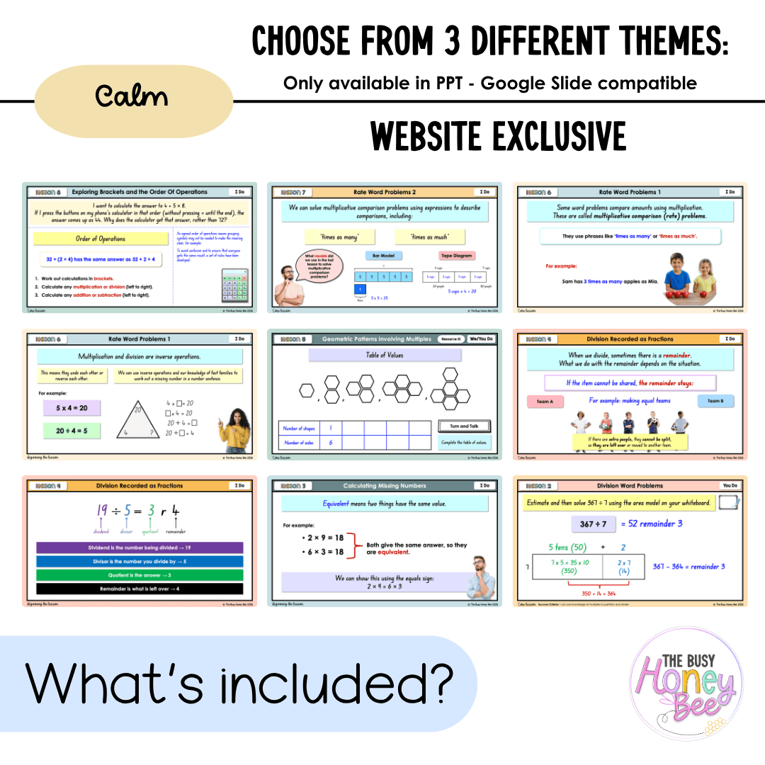 Stage 3 Year B NSW Maths Unit 27 Multiplication and Division Teaching Slides 2026 - Teaching Slides
