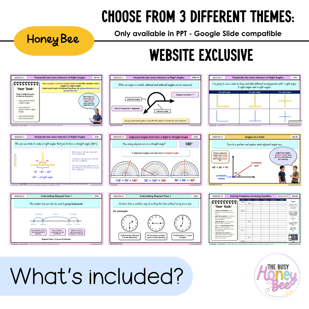 Stage 3 Year B NSW Maths Unit 30 Angles and Time Teaching Slides 2026 - Teaching Slides