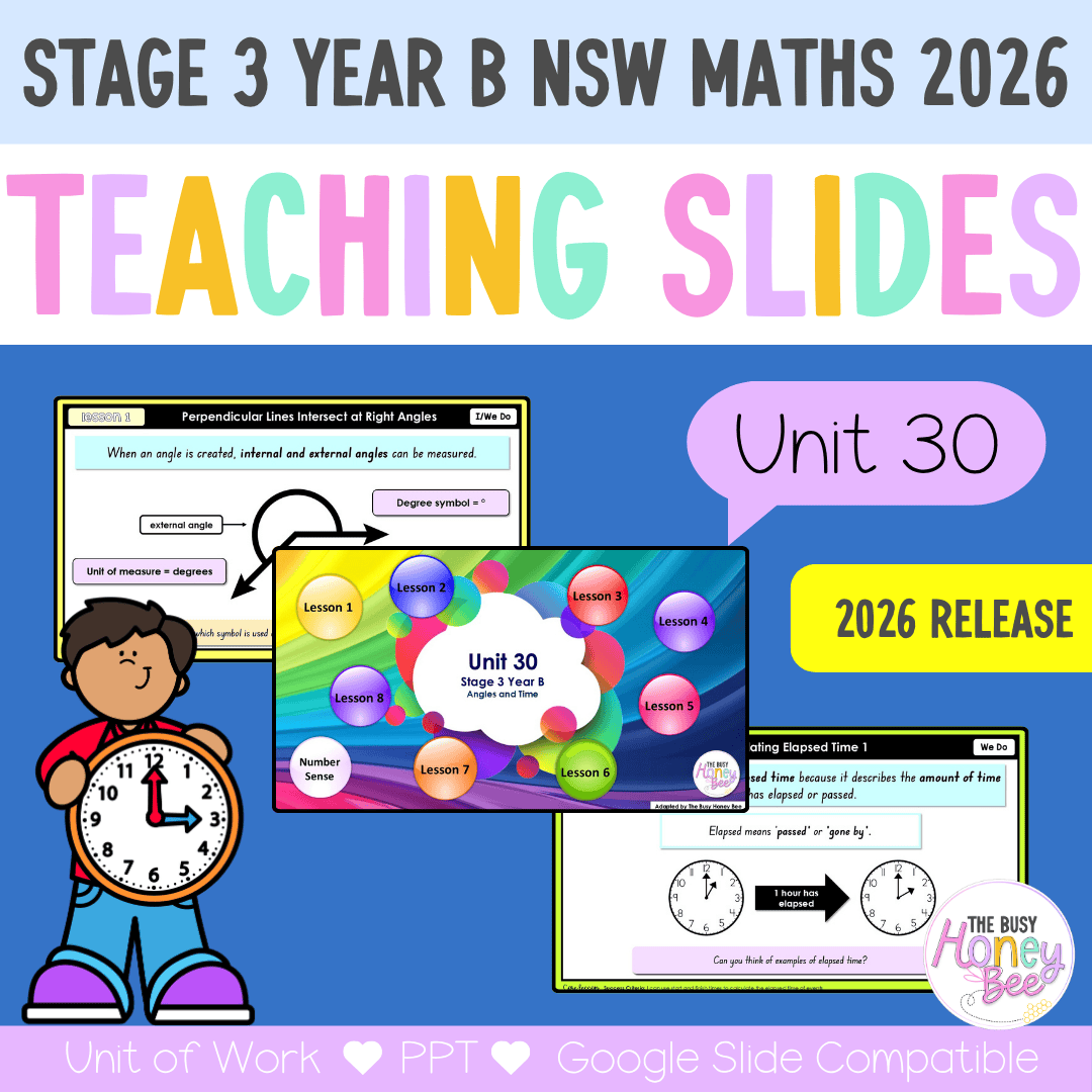 Stage 3 Year B NSW Maths Unit 30 Angles and Time Teaching Slides 2026 - Teaching Slides