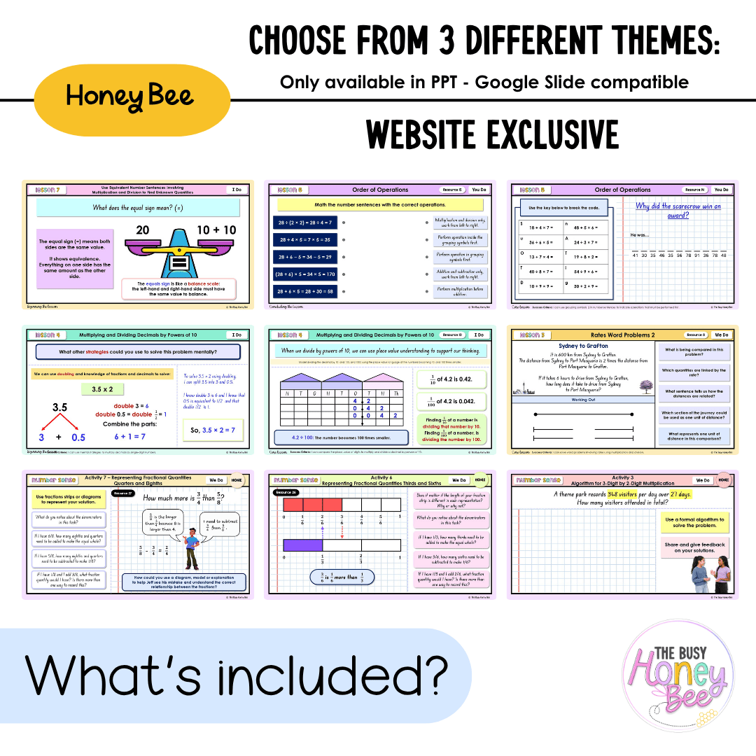 Stage 3 Year B NSW Maths Unit 33 Multiplication and Division Teaching Slides 2026 - Teaching Slides