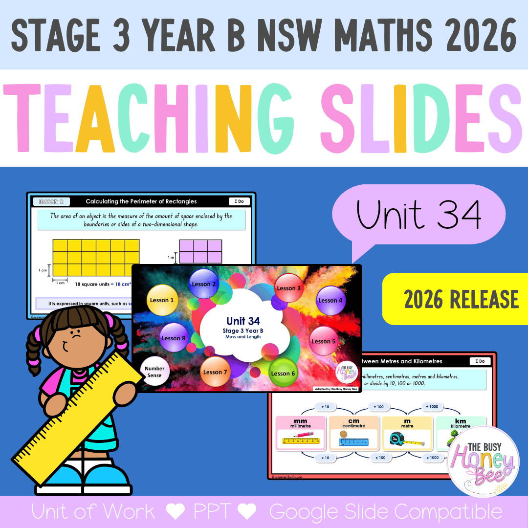 Stage 3 Year B NSW Maths Unit 34 Mass and Length Teaching Slides 2026 - Teaching Slides
