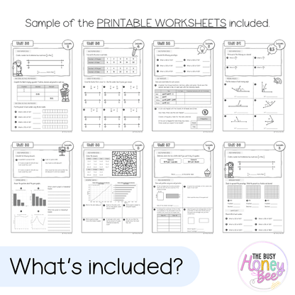 Stage 3 Year B NSW Maths Workbook Term 4 - Workbook | Worksheets