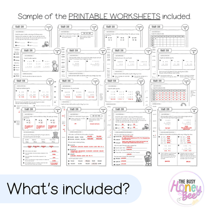 Stage 3 Year B NSW Maths Worksheets Unit 26 - Workbook | Worksheets