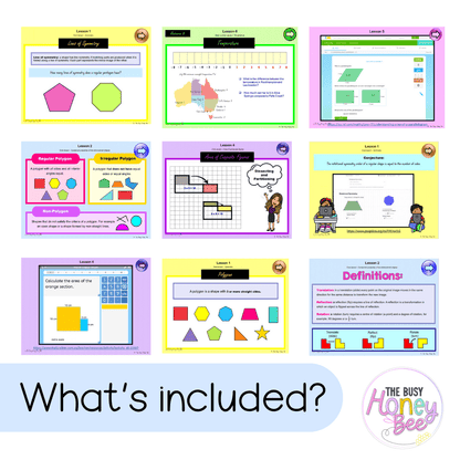 Stage 3 Year B Term 3 Maths Teaching Slides Mega Bundle - Teaching Slides