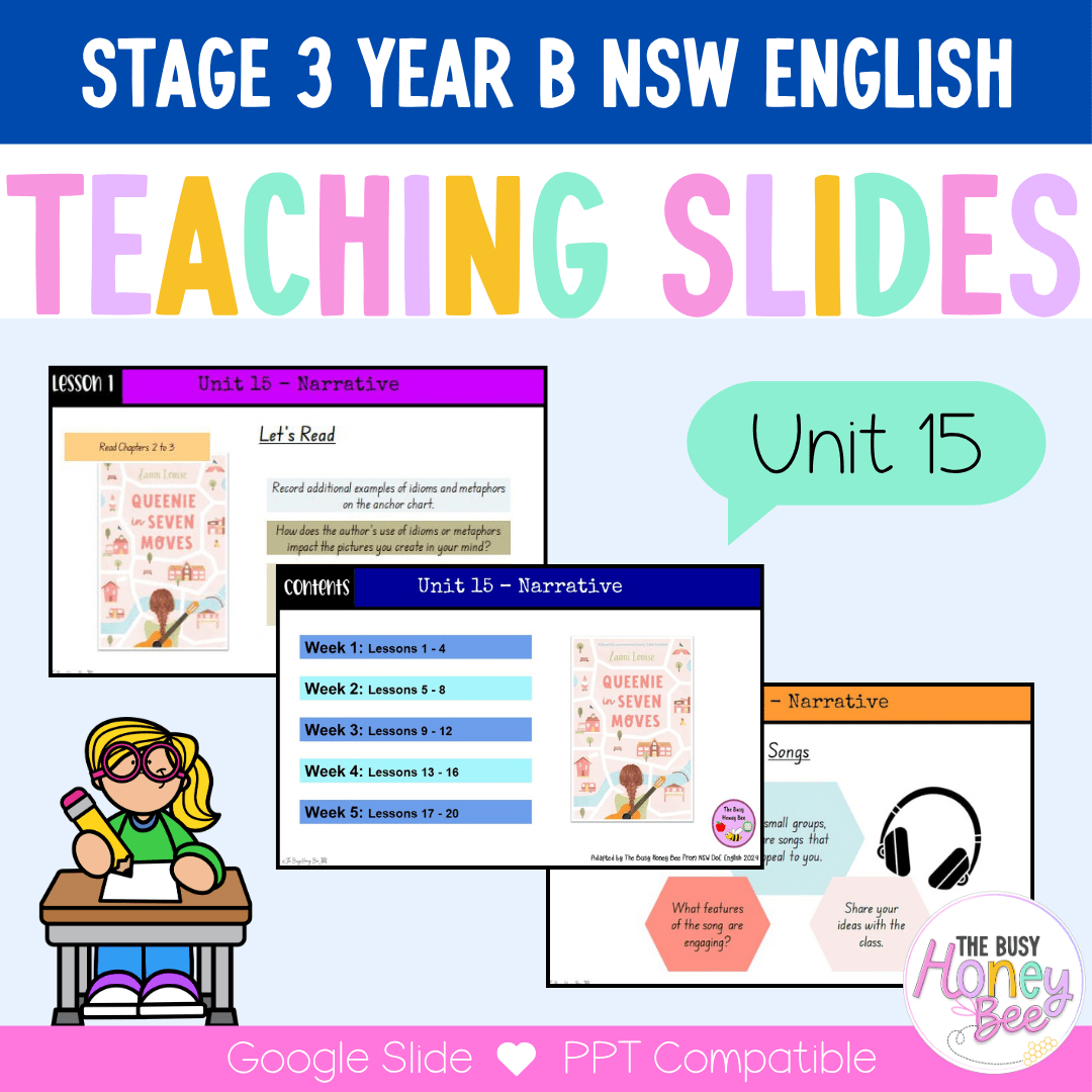 Stage 3 Year B Ultimate English Teaching Slides Mega Bundle - Teaching Slides