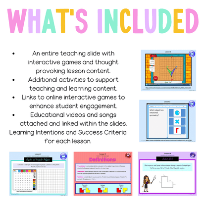 Stage 3 Year B Unit 32 NSW Maths Teaching Slides - Zip Folder: Smart Notebook, PowerPoint, Google Slide Compatible