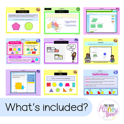 Stage 3 Year B Unit 32 NSW Maths Teaching Slides - Zip Folder: Smart Notebook, PowerPoint, Google Slide Compatible