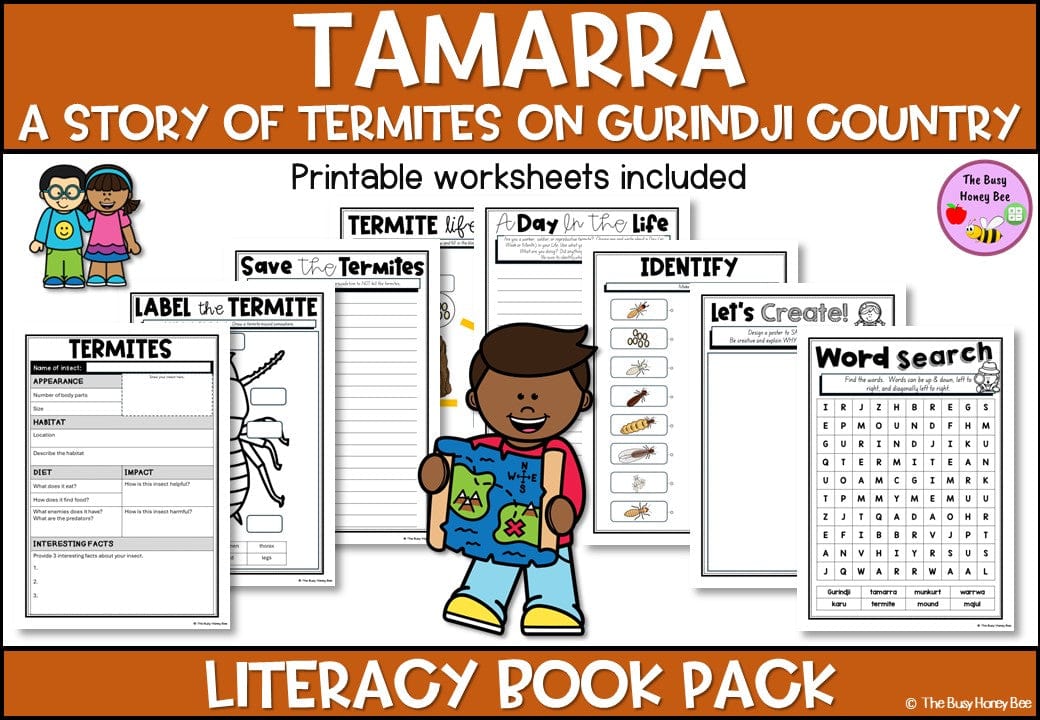 Tamarra - CBCA 2024 - Literacy Book Pack - Activity Pack