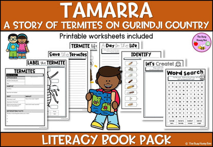Tamarra - CBCA 2024 - Literacy Book Pack - Activity Pack