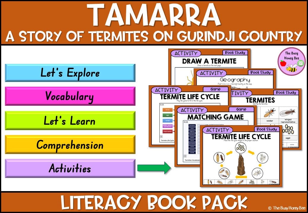 Tamarra - CBCA 2024 - Literacy Book Pack - Activity Pack