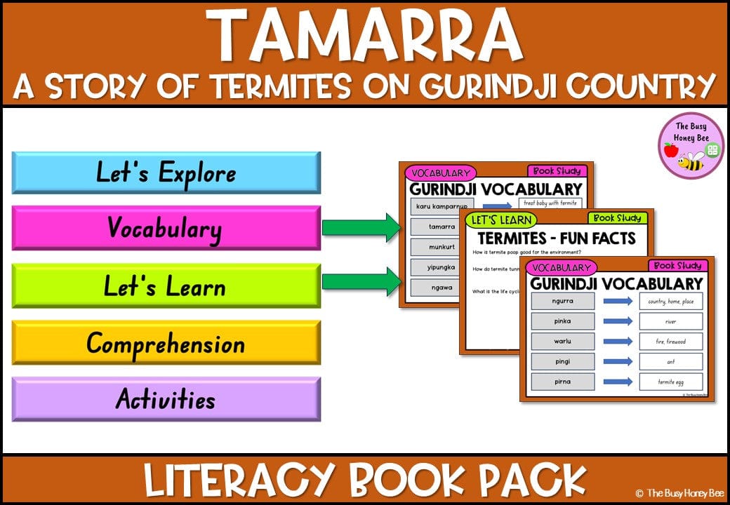 Tamarra - CBCA 2024 - Literacy Book Pack - Activity Pack