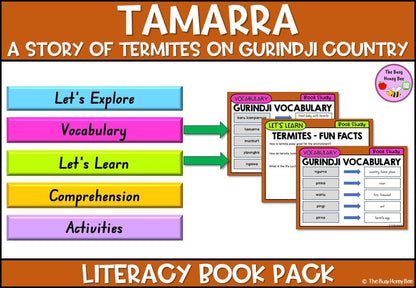 Tamarra - CBCA 2024 - Literacy Book Pack - Activity Pack