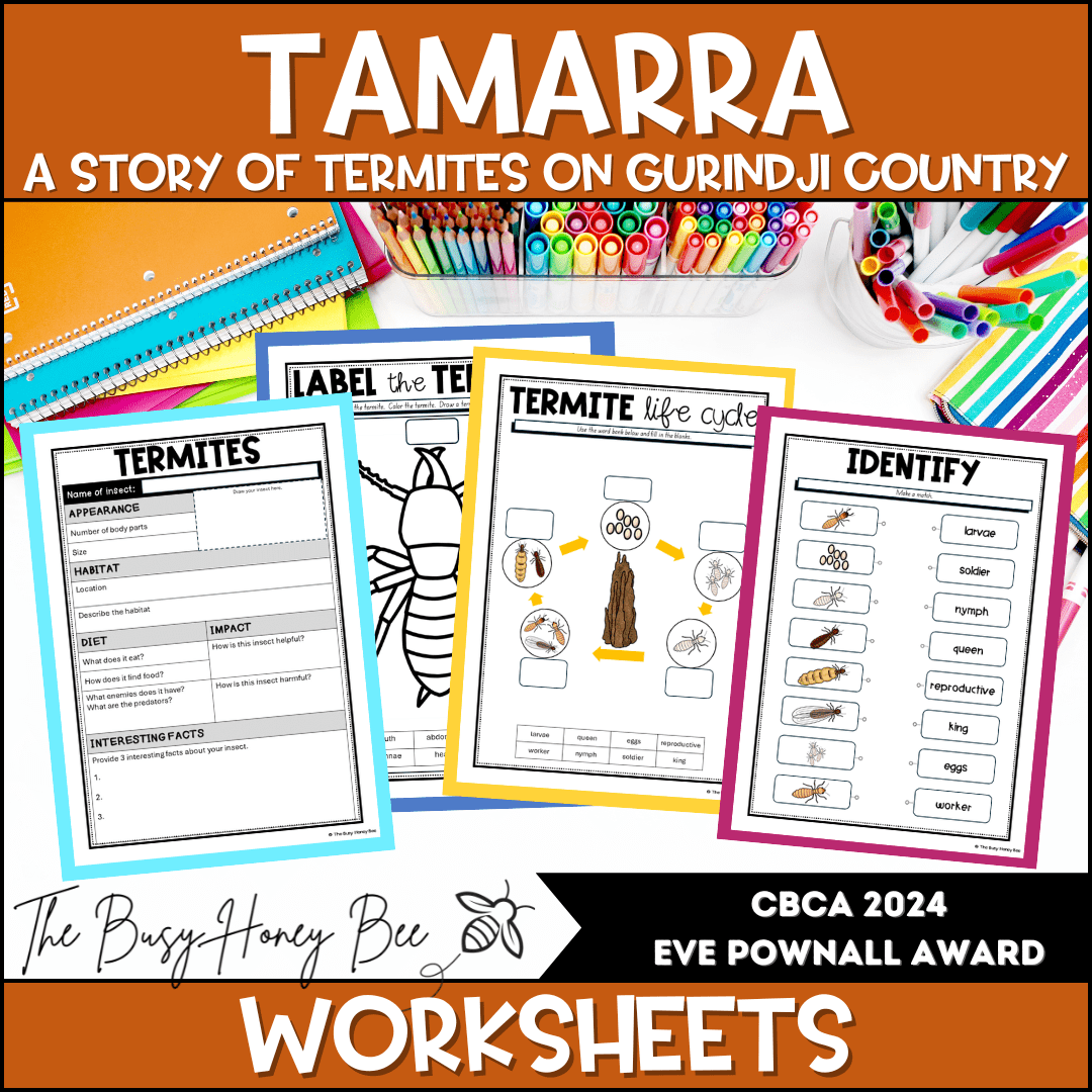 Tamarra - CBCA 2024 - Literacy Book Pack - Activity Pack