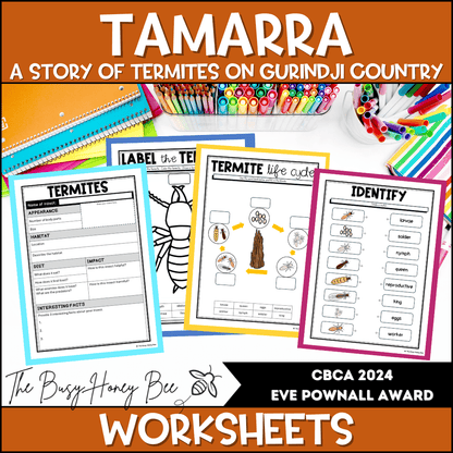 Tamarra - CBCA 2024 - Literacy Book Pack - Activity Pack