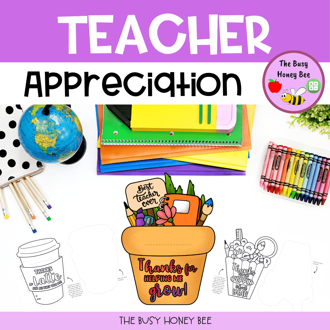 Teacher Appreciation Day Craft and Card Kit - Craft