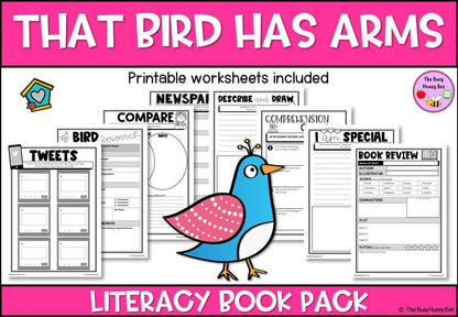 That Bird has Arms - CBCA 2024 - Literacy Book Pack - Activity Pack